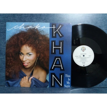 CHAKA KHAN THIS IS MY NIGHT MAXI LP