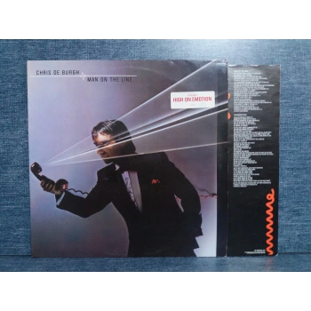 CHRIS DE BURGH MAN ON THE LINE  LP