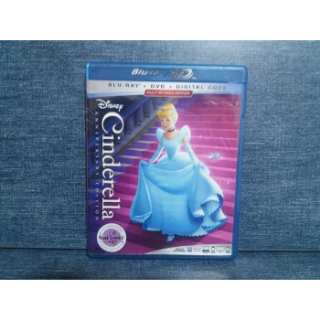 CINDERELLA FİLM BLURAY + DVD (İNGİLİZCE)