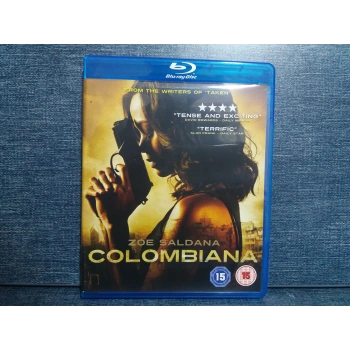 COLOMBIANA ZOE SALDANA FİLM BLURAY (İNGİLİZCE)