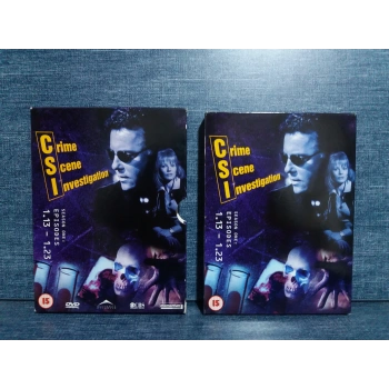 CRIME SCENE INESTIGATION 1.SEZON 3 CD BOX DVD (İNGİLİZCE)