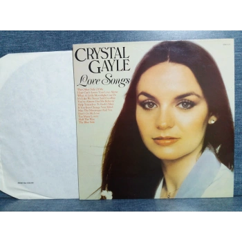 CRYSTAL GAYLE LOVE SONGS MUSIC LP ( İNGİLİZ COPYA)