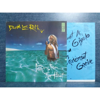 DAVID LEE ROTH CRAZY FROM THE HEAT MAXI LP