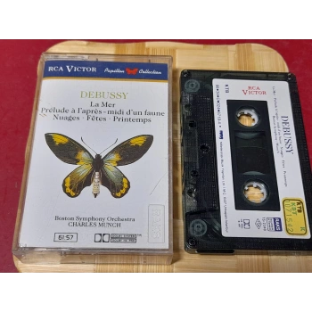 DEBUSSY LA MER PRELUDE MIDI FAUNE FETES NUAGES MÜZİK KASET