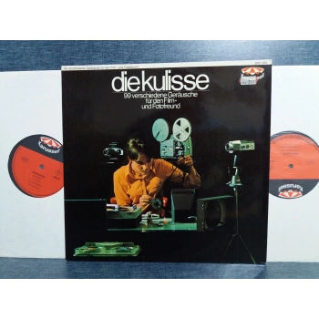DIE KULISSE 99 ÇEŞİTLİ FILM MÜZİK SES  MUSIC 2 LP