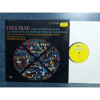 DIES IRAE REQUIEM CHARLES MUNCH HECTOR BERLIOZ LP