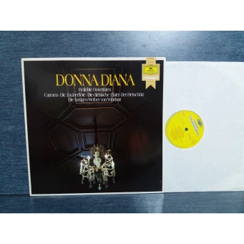 DONNA DIANA OVERTUREN CARMEN ZAUBERFLÖTE MUSIC LP