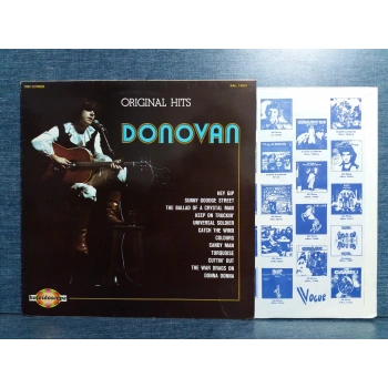 DONOVAN ORIGINAL HITS MUSIC LP