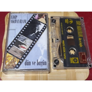 EDİP AKBAYRAM DÜN VE BUGÜN MÜZİK KASET