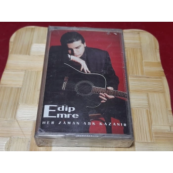 EDİP EMRE HER ZAMAN AŞK KAZANIR MÜZİK KASET