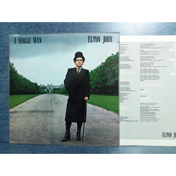 ELTON JOHN A SINGLE MAN LP U.S.A