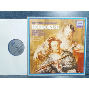 EMANUEL BACH FLUT CONCERT MUSIC LP