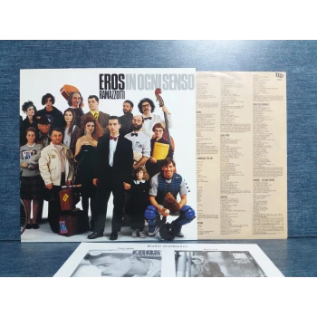 EROS RAMAZZOTTI IN OGNI SENSO MUSIC LP