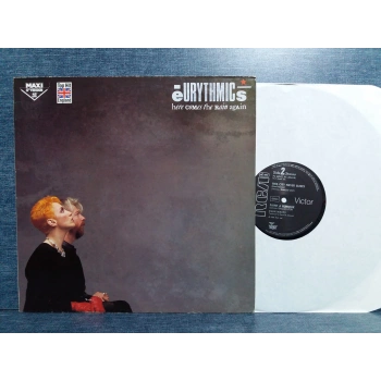 EURYTHMICS HERE COMES THE RAIN AGAIN MAXI LP