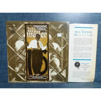 FATS WALLER SMASHING THIRDS MUSIC LP