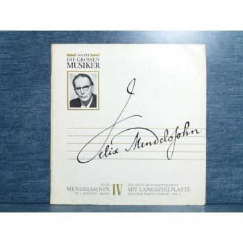 FELIX MENDELSSOHN SINFONIE Nr.4  LP