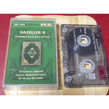 GAZELLER II 78 DEVİR TAŞ PLAK KAYITLARI MÜZİK KASET