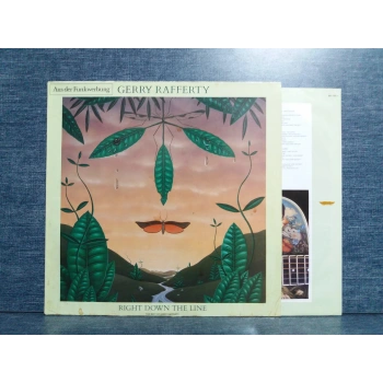 GERRY RAFFERTY RIGHT DOWN THE LINE LP