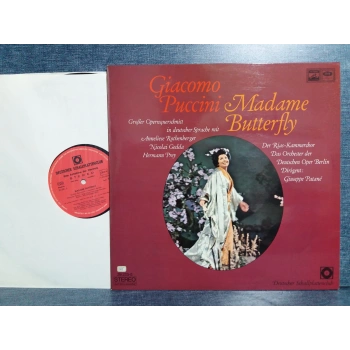GIACOMO PUCCINI MADAME BUTTERFLY  LP