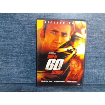 GONE IN 60 SECONDS DVD FİLM (İNGİLİZCE)