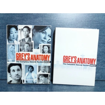 GREYS ANATOMY SECOND SEASON DVD BOX (İNGİLİZCE-6 CD)