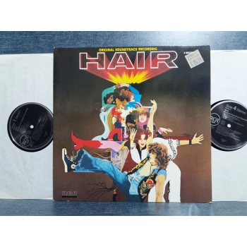 HAIR SOUNDTRACK MUSICAL FILM MUSIC LP