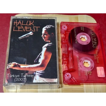 HALUK LEVENT TÜRKİYE TURNESİ MÜZİK KASET