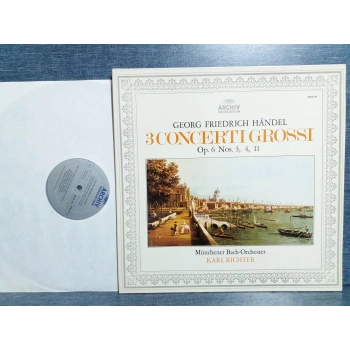 HANDEL 3 CONCERTI GROSSI KARL RICHTER LP