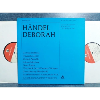 HANDEL DEBORAH DOKUMENTARAUFNAHME 2 LP  BOX