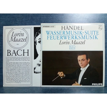 HANDEL WASSERMUSIK SUITE FEUER LORIN MAAZEL