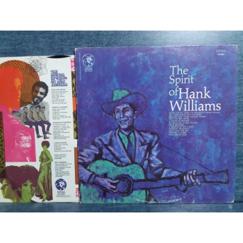 HANK WILLIAMS THE SPIRIT LP  U.S.A