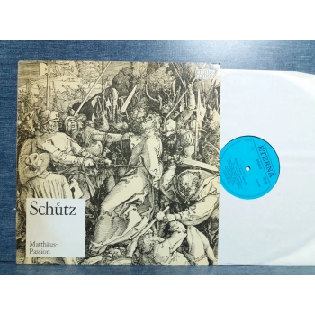 HEINRICH SCHUTZ MATTHAUS PASSION MUSIC LP