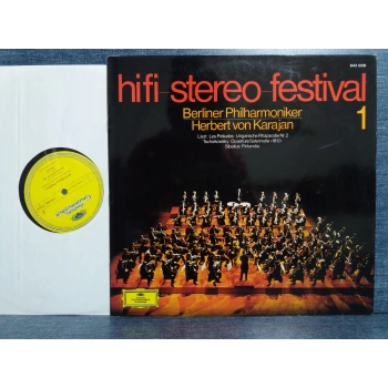 HIFI FESTIVAL LISZT PRELUDES TSCHAIKOWSKY 1812 SIBELUS FINLANDIA LP