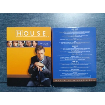 HOUSE SEASON TWO 6 DISK BOX DVD FİLM (İNGİLİZCE)
