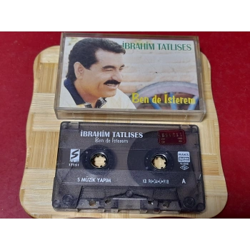 İBRAHİM TATLISES BENDE İSTEREM MÜZİK KASET