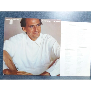 JAMES TAYLOR THATS WHY IM HERE MUSIC LP