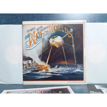 JEFF WAYNES WAR OF THE WORLDS MUSICAL 2 LP