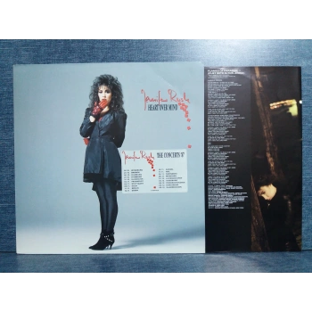 JENNIFER RUSH HEART OVER MIND LP