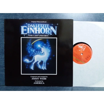 AMERICA JIMMY WEBB THE LAST UNICORN SOUNDTRACK  LP
