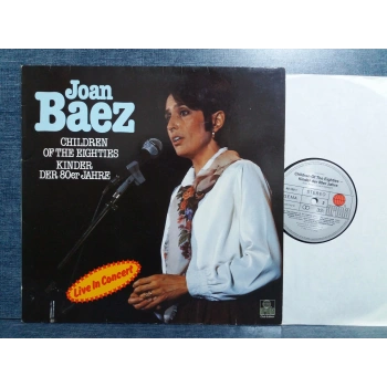 JOAN BAEZ CHILDREN OF THE EIGHTIES MUSIC LP