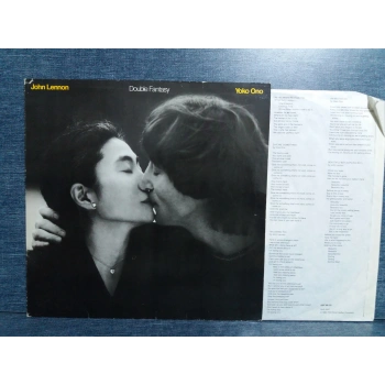 JOHN LENNON DOUBLE FANTASY YOKO ONO LP
