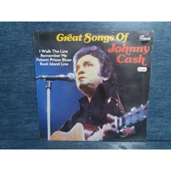 JOHNNY CASH GREAT SONG OF LP  (SIFIR)