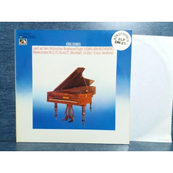 JÖRG DEMUS BEETHOVEN KLAVIER Nr.11-25-26-27 FUR ELISE EROICA  2 LP