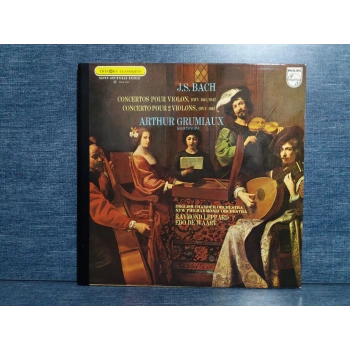 J.S. BACH CONCERTOS POUR VILON RAYMOND LEPPARD LP