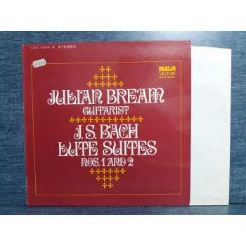 JULIAN BREAM BACH SUITES MUSIC LP