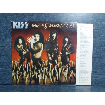 KISS SMASHES THRASHES HITS MUSIC LP