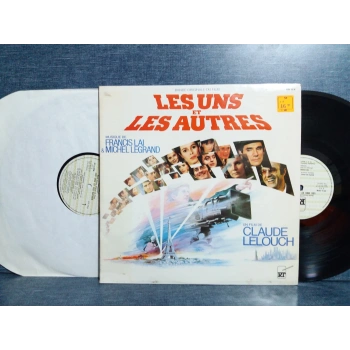 LES UNS LES ET AUTRES  SOUNDTRACK FILM MUSIC 2 LP