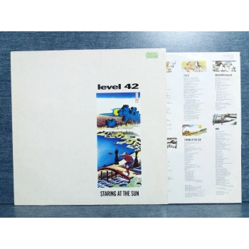 LEVEL 42 STARING AT THE SUN MUSIC LP