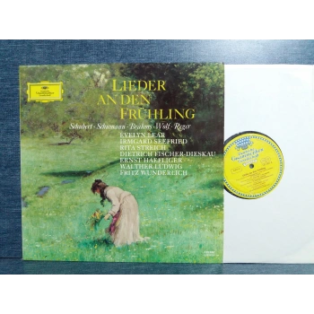 LIEDER AN DEN FRUHLING SCHUBERT SCHUMANN BRAHMS LP