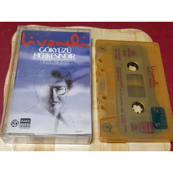 LİVANELİ GÖKYÜZÜ HERKESİNDİR MÜZİK KASETİ